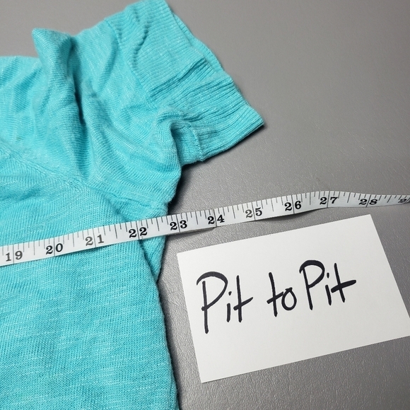 croft and barrow light blue short sleeve sweater women's plus size 1X - Picture 7 of 10